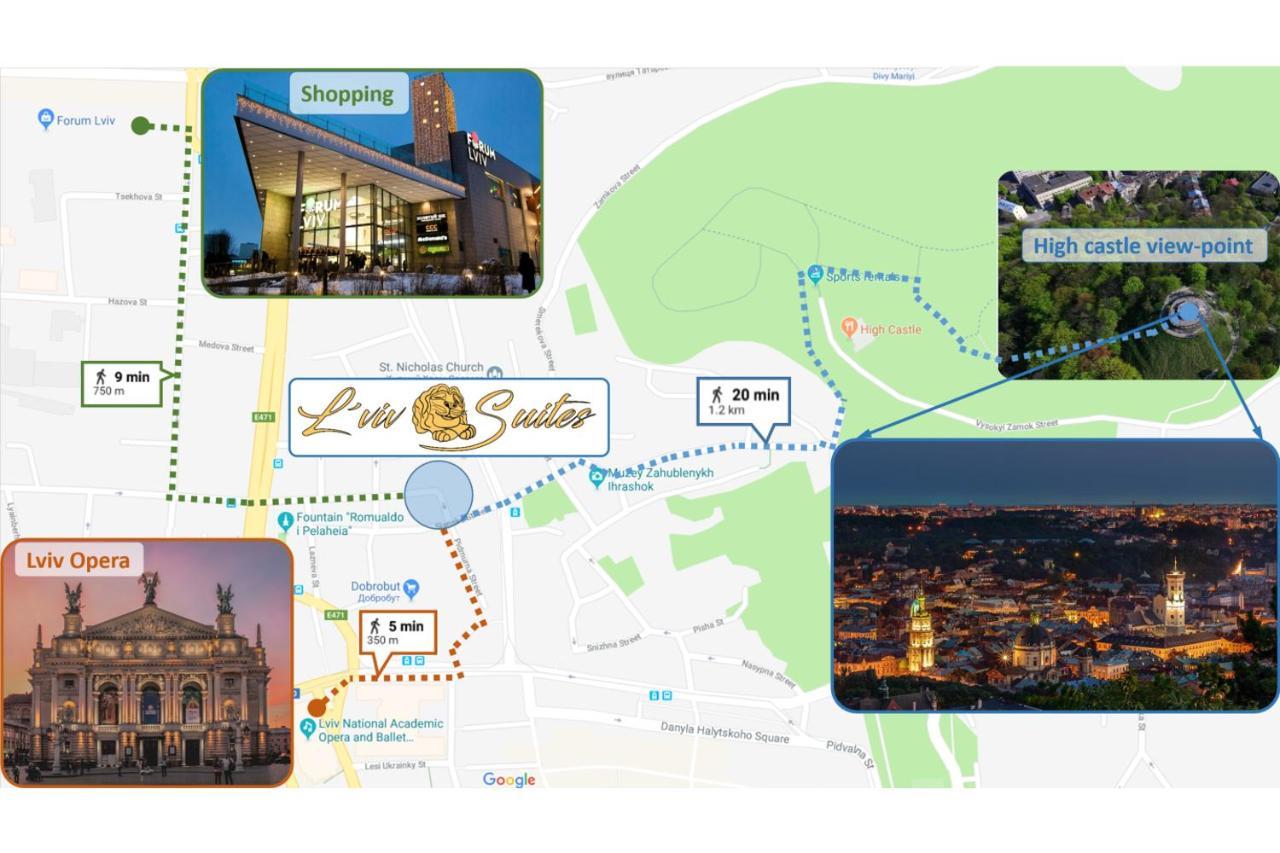 Lviv Suites At Pidmurna St. 20 Dış mekan fotoğraf